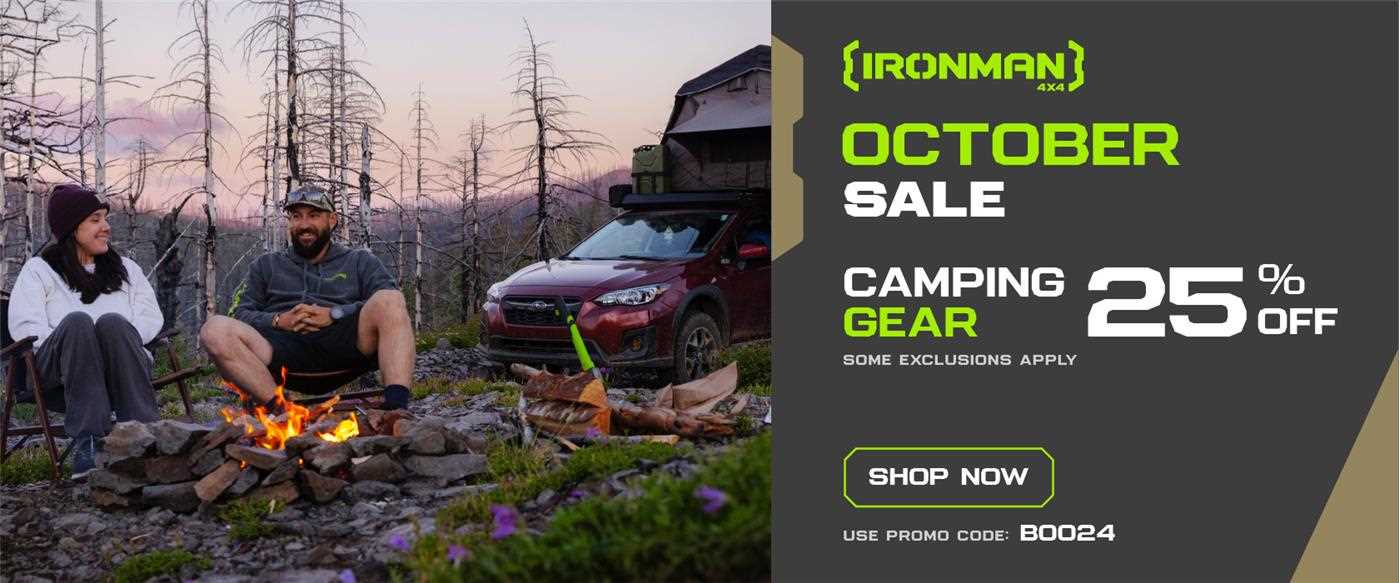 Ironman 4x4 October Sale