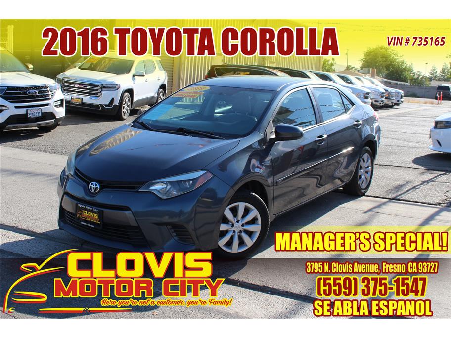 2016 Toyota Corolla from Clovis Motor City