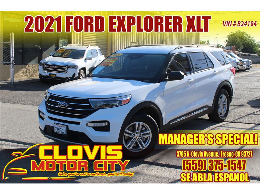 2021 Ford Explorer from Clovis Motor City