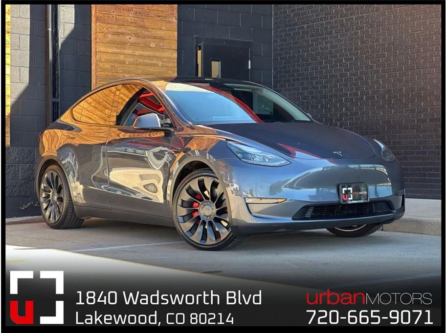 2022 Tesla Model Y from Urban Motors Red