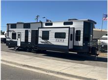 2025 Forest River Puma 402LFT Triple AC, Loft, Washer Dryer!