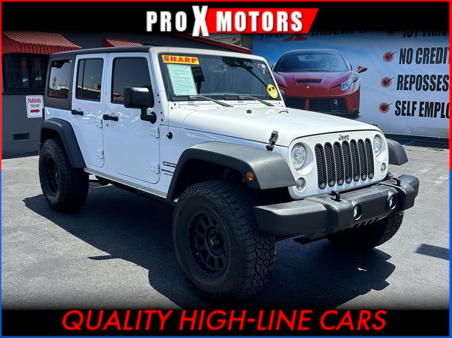 2018 Jeep Wrangler Unlimited from Pro X Motors