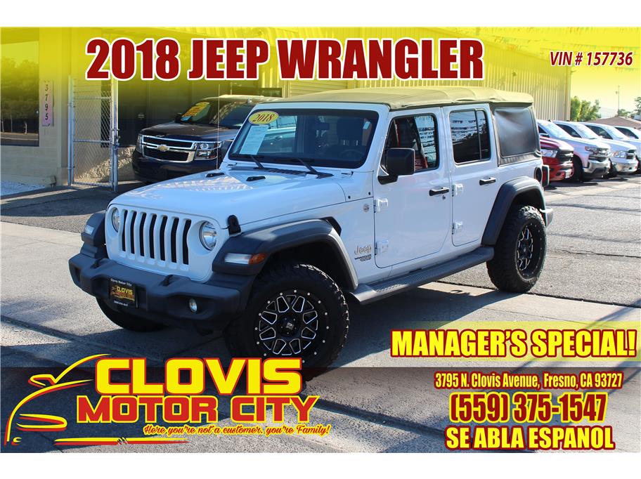 2018 Jeep Wrangler Unlimited from Clovis Motor City