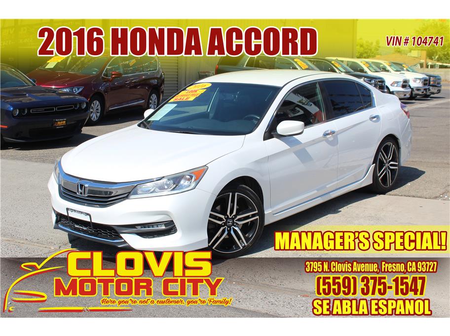 2016 Honda Accord from Clovis Motor City